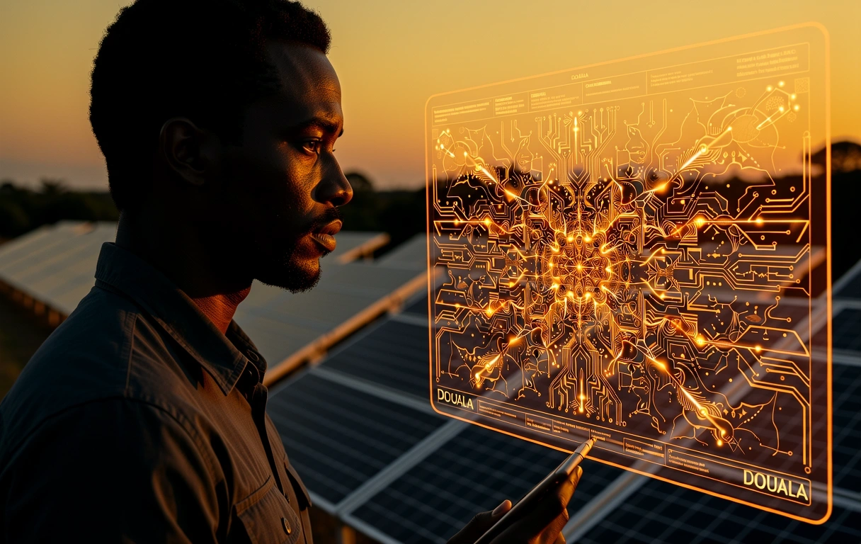 Vision technique smart grid Douala